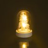 Skleněná kopule s dekorem jelínka 1 LED